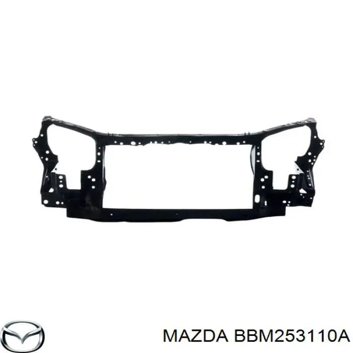 Soporte de radiador completo (panel de montaje para foco) para Mazda 3 (BL)