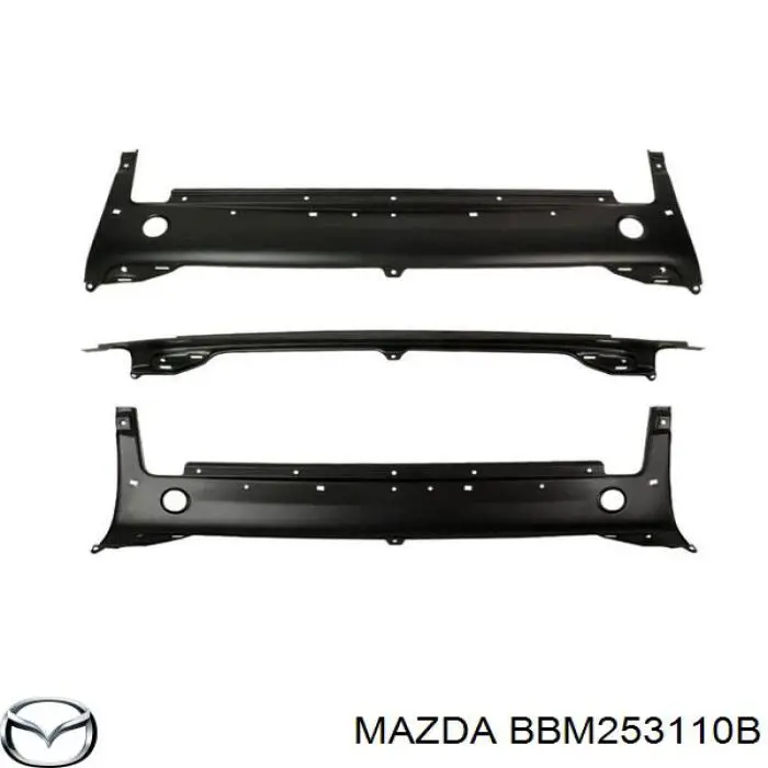 Panel de soporte del radiador y montaje de faros Mazda BBM453110H precio, desde 75,65 EUR