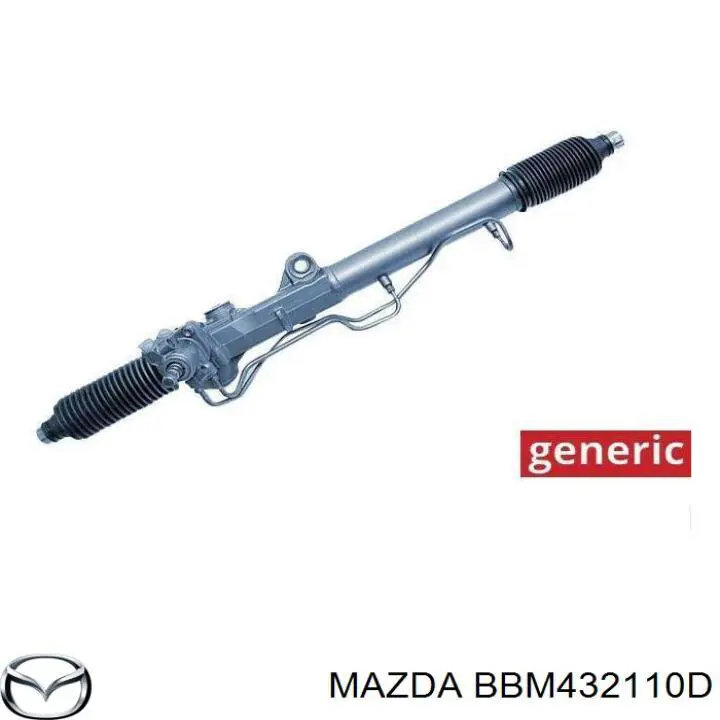 BBM432110D Mazda Cremallera caja de direccion