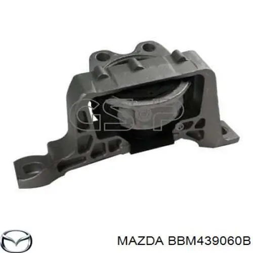 BBM439060B Mazda soporte de motor derecho