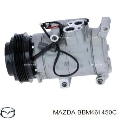 BBM461450C Mazda compresor de aire acondicionado