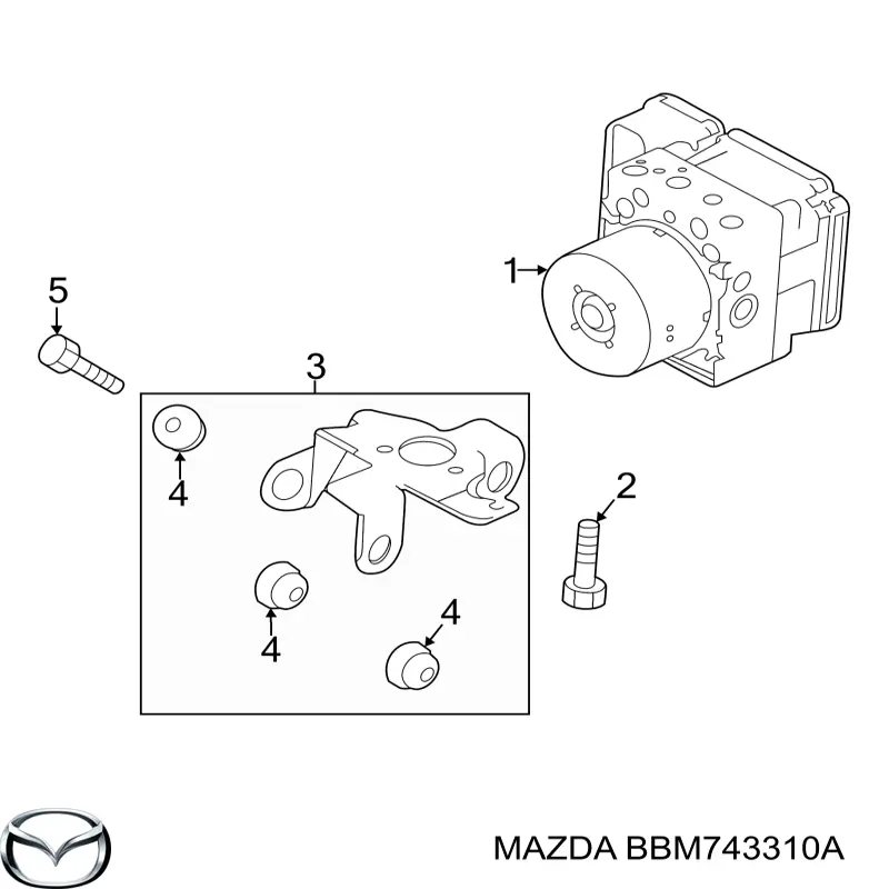 BBM743310A Mazda