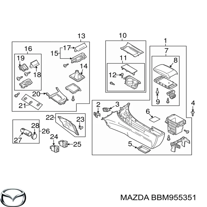 BBM955351 Mazda