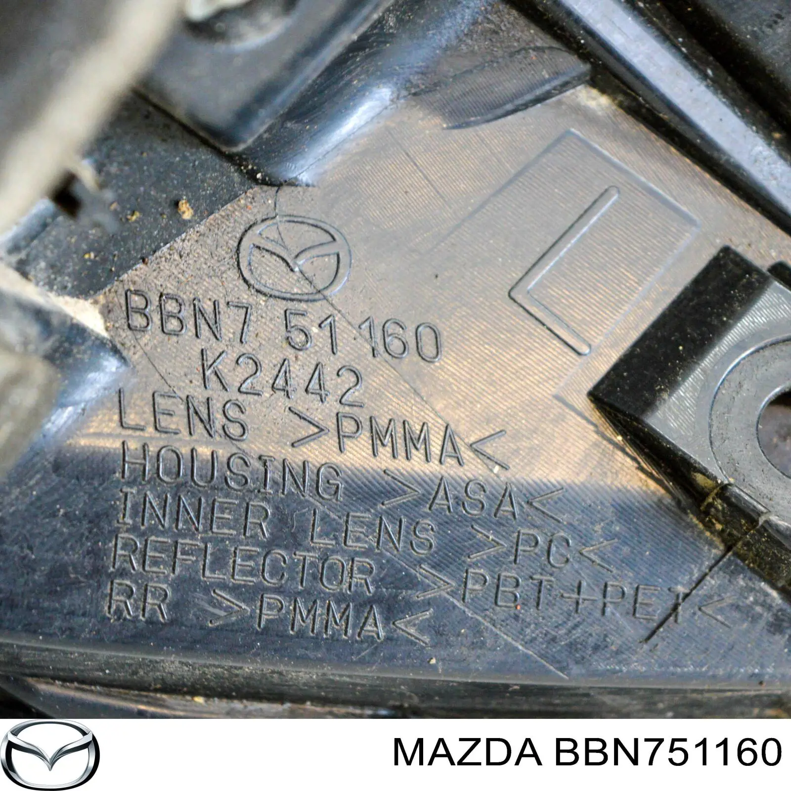BBN751160 Mazda 