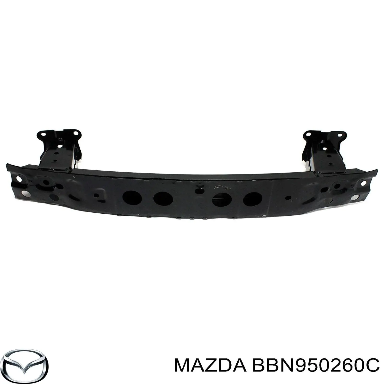 Refuerzo parachoques trasero para Mazda 3  BL