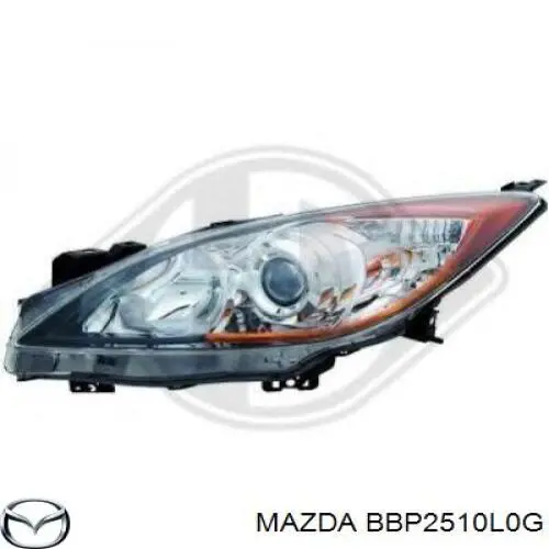 Comprar BBP2510L0G Mazda Faro delantero izquierdo