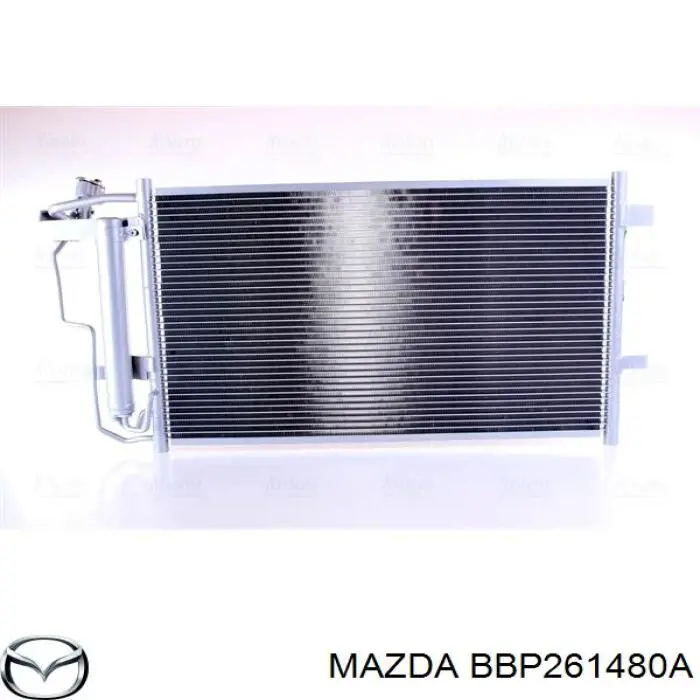 BBP261480A Mazda Radiador de aire acondicionado