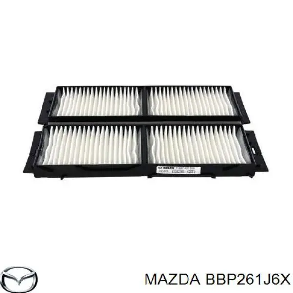 Filtro de polen Mazda BBP261J6X