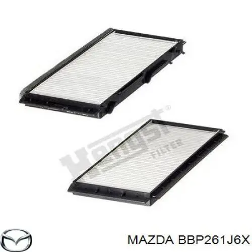 BBP261J6X Mazda filtro habitáculo