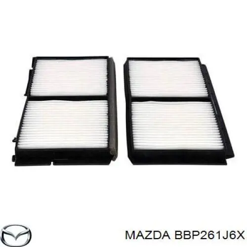 Filtro de cabina Mazda BBP261J6X precio, desde 9,91 EUR