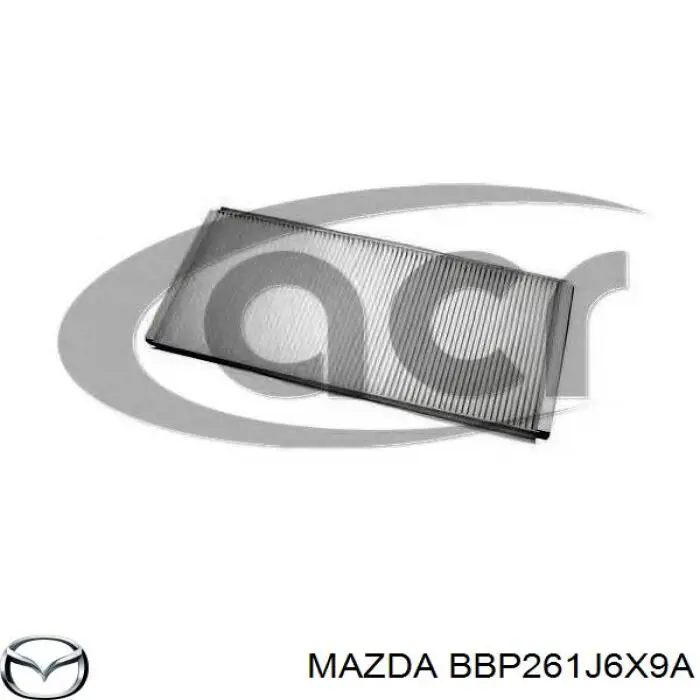 Filtro de habitáculo BBP261J6X9A Mazda