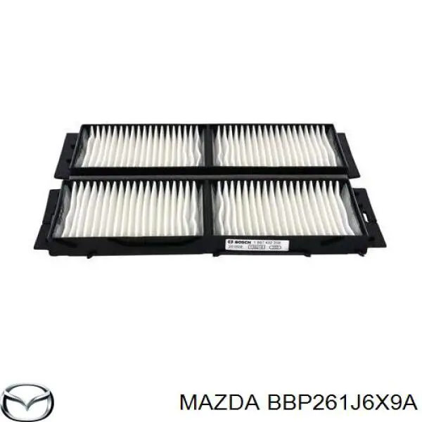 Filtro de polen Mazda BBP261J6X9A