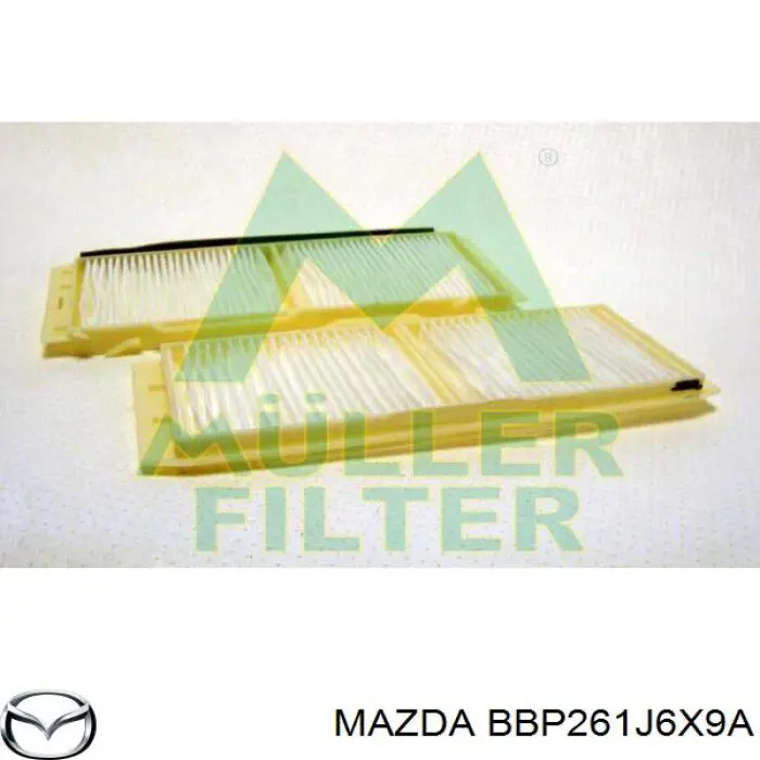 BBP261J6X9A Mazda Filtro antipolen