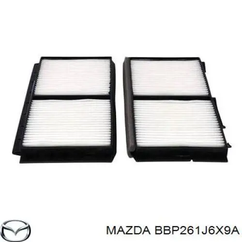 BBP261J6X9A Mazda filtro habitáculo
