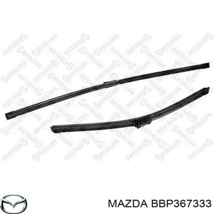 Goma del limpiaparabrisas lado pasajero Mazda BBP367333 precio, desde 44,51 EUR