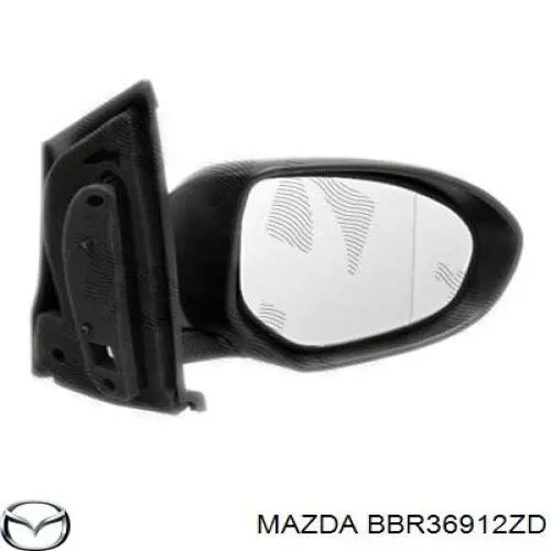 Espejo de retrovisor derecho 6140657 Alkar