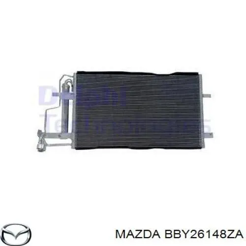 BBY26148ZA Mazda condensador aire acondicionado