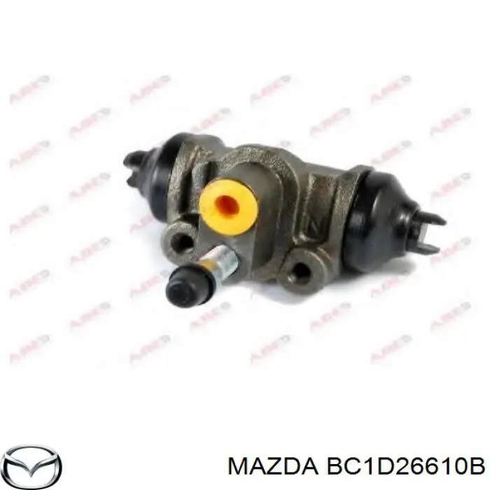 BC1D26610B Mazda cilindro de freno de rueda trasero