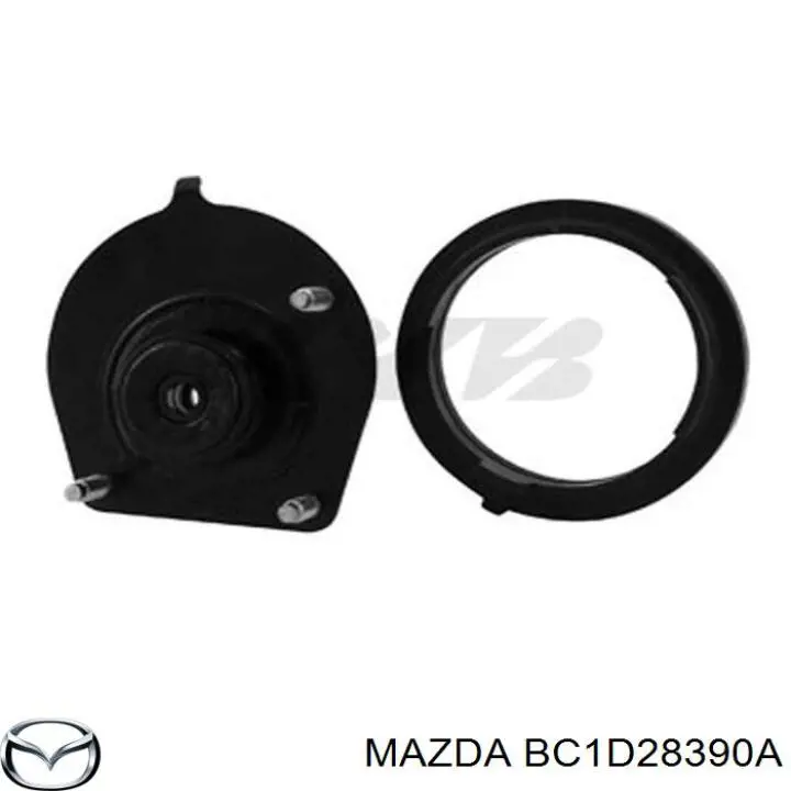 BC1D28390A Mazda soporte amortiguador trasero izquierdo
