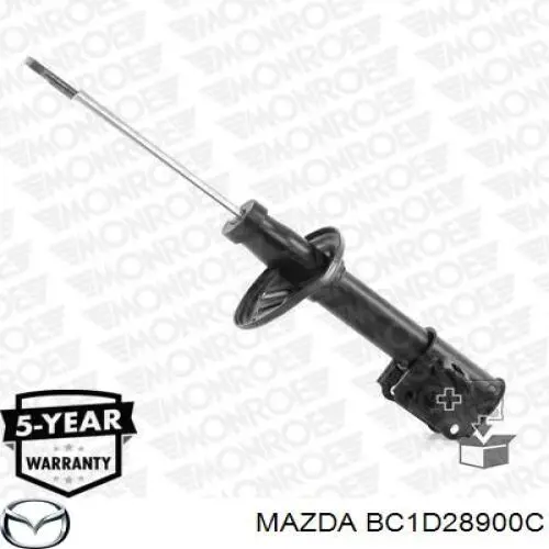 BC1D28900C Mazda amortiguador trasero izquierdo