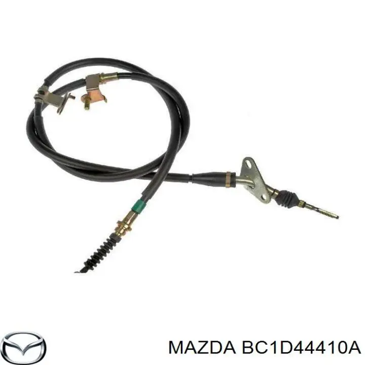 Cable de freno de mano trasero derecho para Mazda 323 (BA)