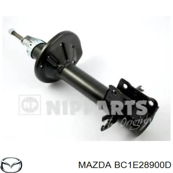 Amortiguador trasero izquierdo BC1E28900D Mazda