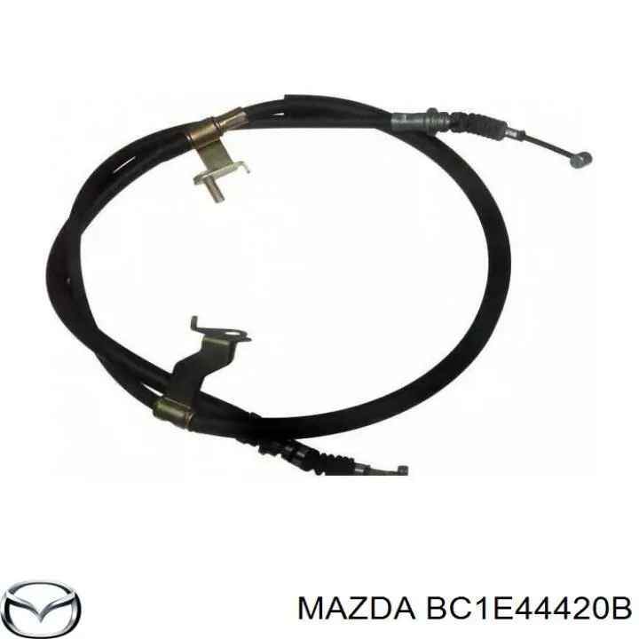 BC1E44420C Mazda cable de freno de mano trasero izquierdo