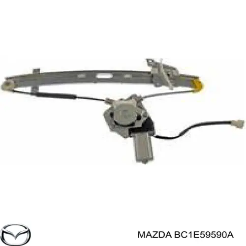 Mecanismo alzacristales, puerta delantera izquierda Mazda 323 F V (BA)