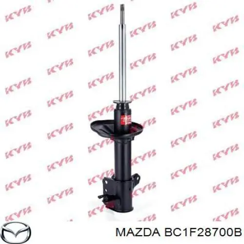 Amortiguador trasero derecho Mazda BC1F28700B precio, desde 53,84 EUR