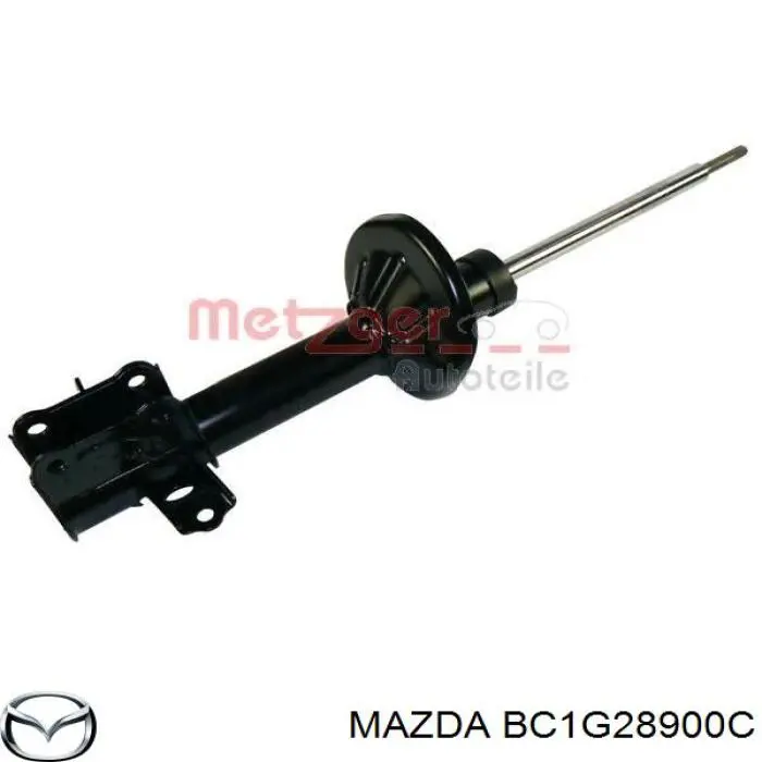 BC1G28900C Mazda amortiguador trasero izquierdo