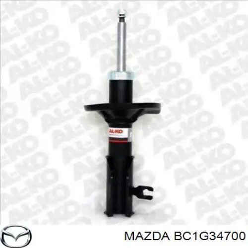 Amortiguador delantero derecho Mazda BC1G34700 precio, desde 64,33 EUR