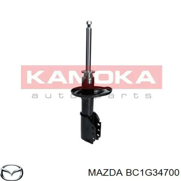 Amortiguador delantero derecho BC1G34700 Mazda