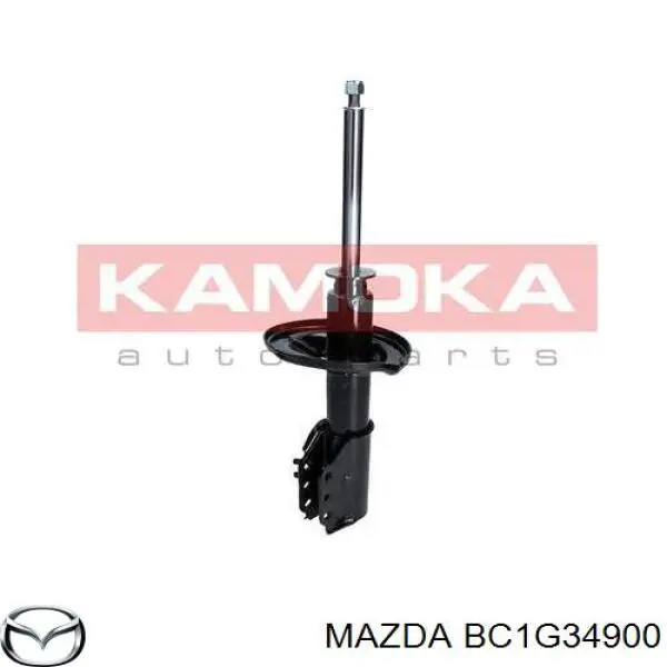 BC1G34900 Mazda amortiguador delantero izquierdo