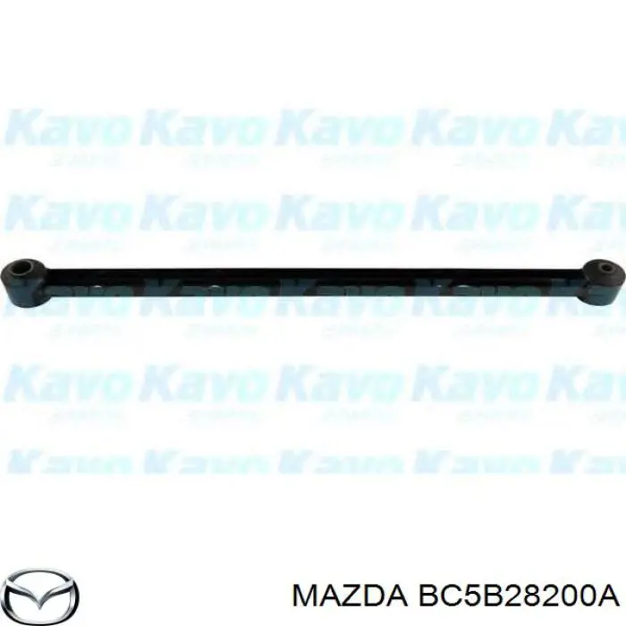 BC5B28200A Mazda palanca de soporte suspension trasera longitudinal inferior izquierda/derecha