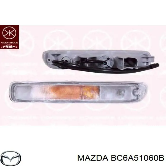 Intermitente derecho Mazda 323 F V 