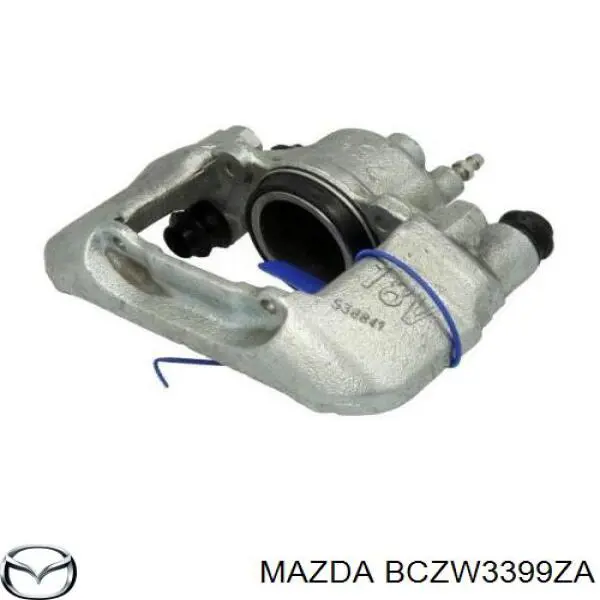 BCZW3399ZA Mazda pinza de freno delantera izquierda