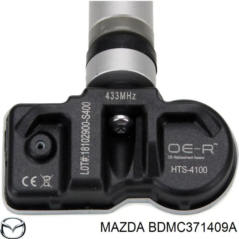 Sensor de presión de neumáticos BDMC371409A Mazda