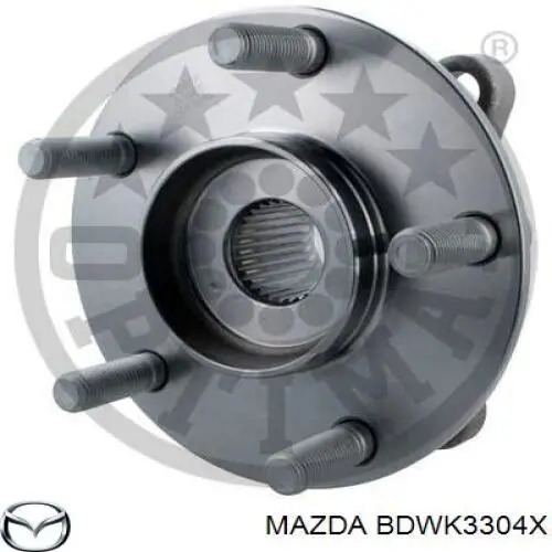 Cubo delantero para Mazda CX-30 (DM)