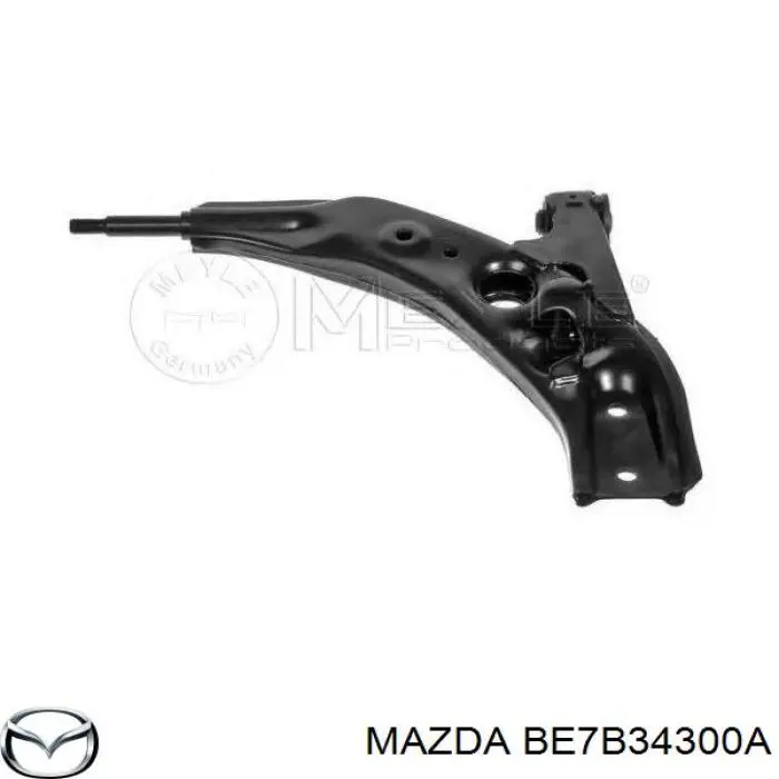 BE7B34300A Mazda barra oscilante, suspensión de ruedas delantera, inferior derecha