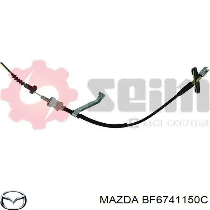 Cable embrague para Mazda 323 (BF)