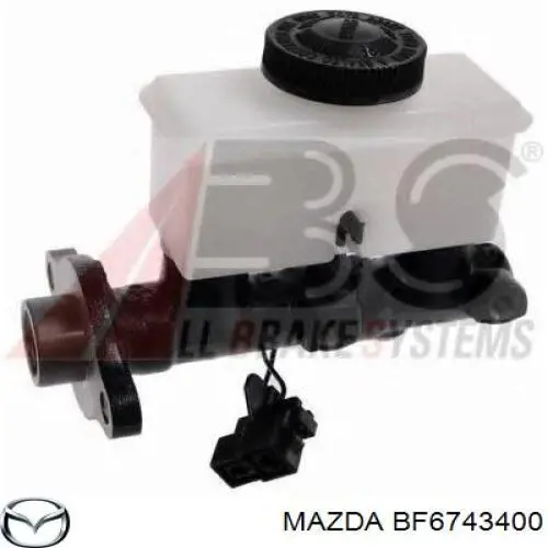 BF6743400 Mazda Cilindro principal de frenos