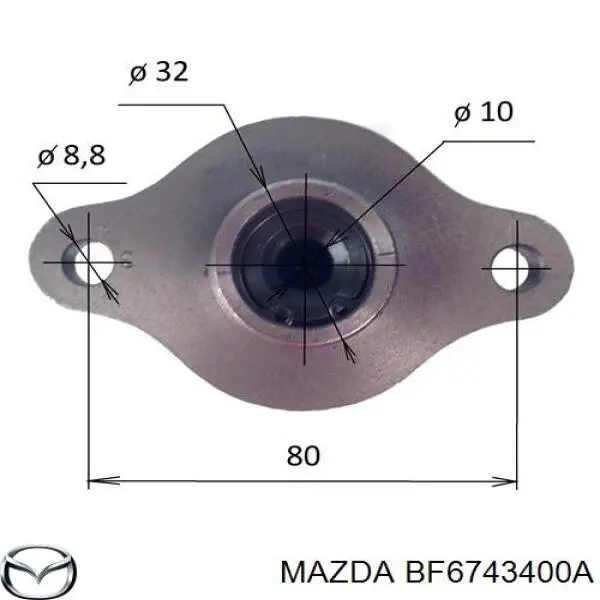 Cilindro maestro de frenos Mazda BF6743400A precio, desde 104,04 EUR