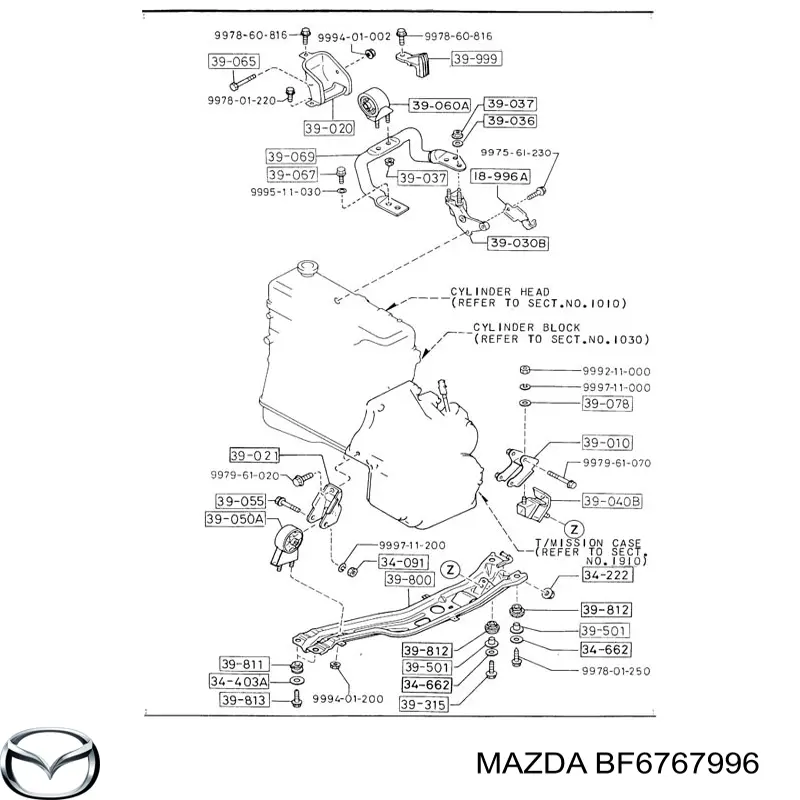 BF6767996 Mazda