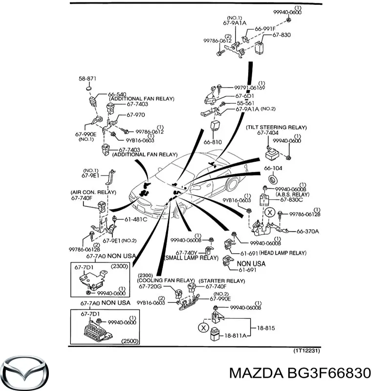 BG3F66830 Mazda