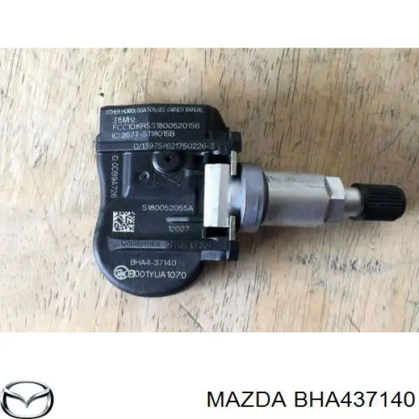 Sensor de presion de llantas Mazda BHA437140 precio, desde 44,45 EUR