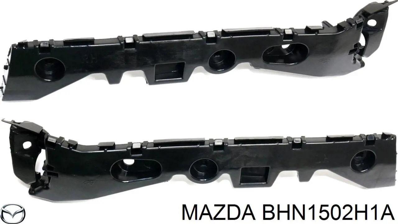 Soporte de parachoques trasero exterior derecho para Mazda 3 (BM, BN)