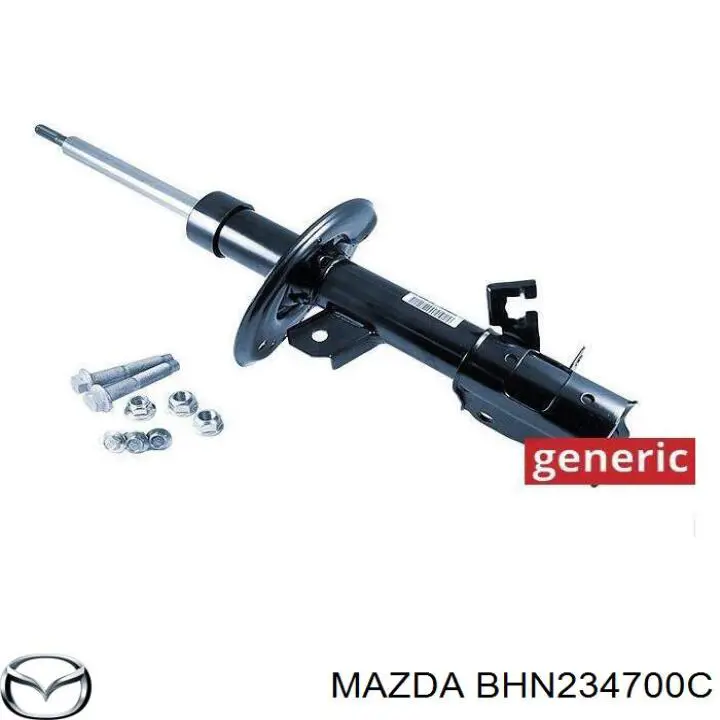 BHN234700C Mazda amortiguador delantero derecho