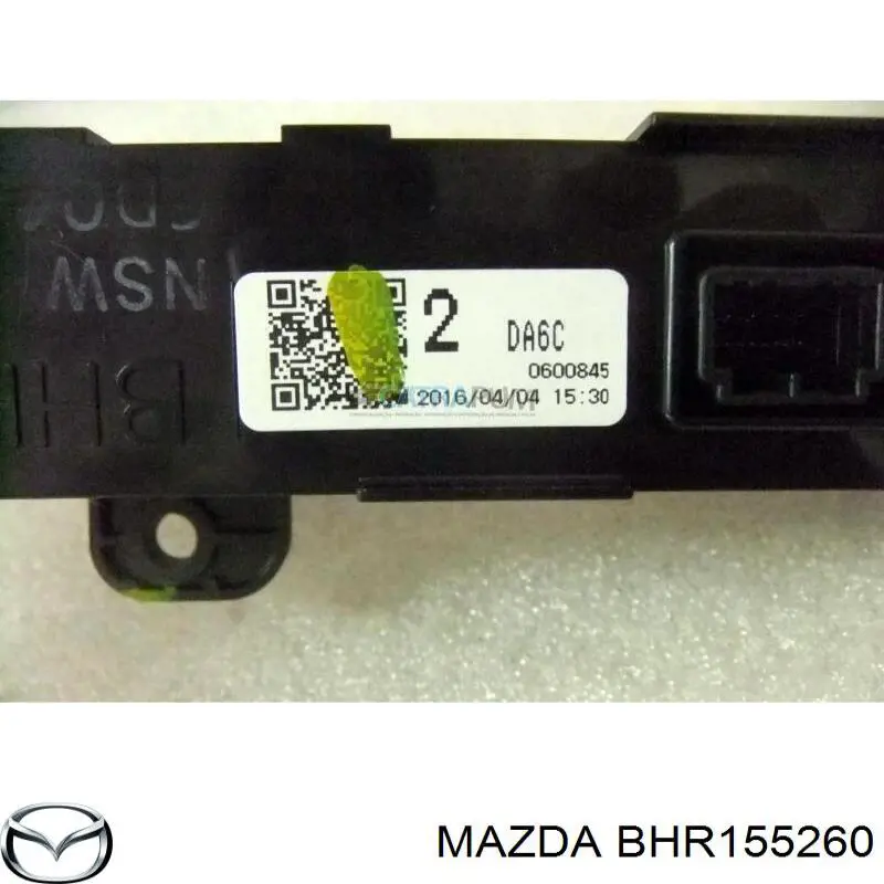 BHR155260 Mazda Botón de encendido de calefacción del asiento