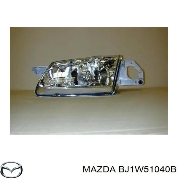 BJ1W51040B Mazda faro izquierdo