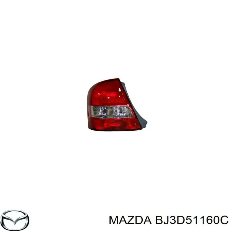 Piloto posterior izquierdo para Mazda 323 (BJ)